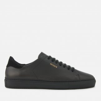 Axel Arigato Men's Clean 90 Leather Cupsole Trainers - Black - UK 10
