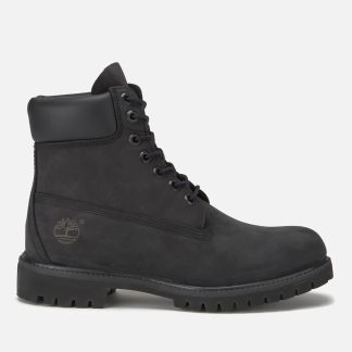 Timberland Men's 6 Inch Premium Waterproof Boots - Black - UK 8