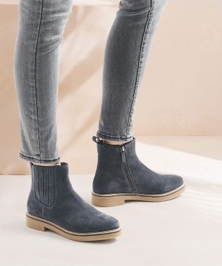 Damart Amortyl Suede Ankle Boots