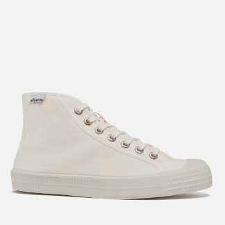 Novesta Star Dribble Hi-Top Trainers - White - UK 9