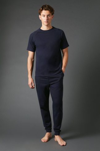 Mens Raglan T-shirt and Jogger Loungewear Set