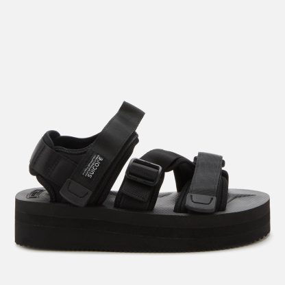 Suicoke Women's Kisee-Vpo Flatform Sandals - Black - UK 3