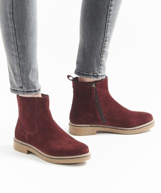 Damart Amortyl Suede Ankle Boots